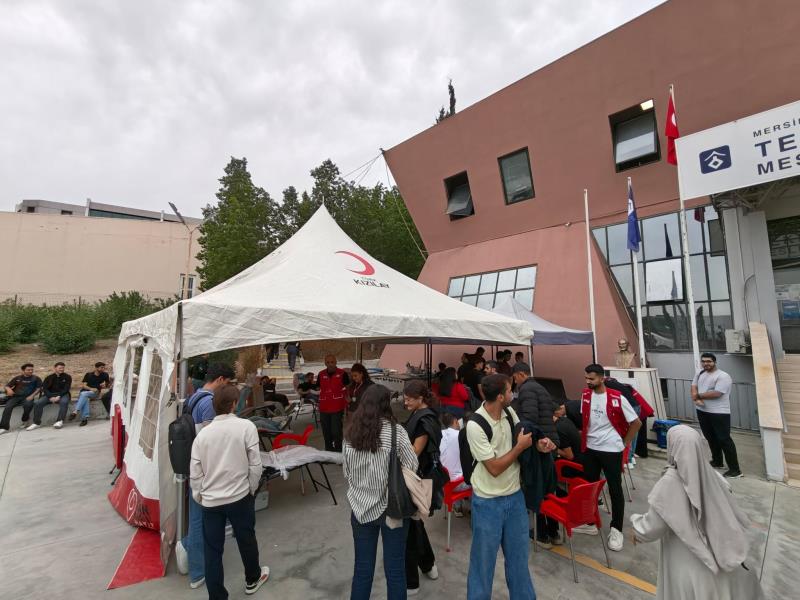Tarsus Üniversitesi OSB Teknik Bilimler MYO’da Kan Bağışı Kampanyası Gerçekleşti...
