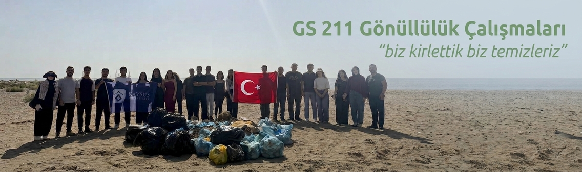 GS 211 Gönüllülük Çalışmaları dersi öğrencileri Tarsus Adanalıoğlu Sahili’nde çevre temizliği etkinliği gerçekleştirdi