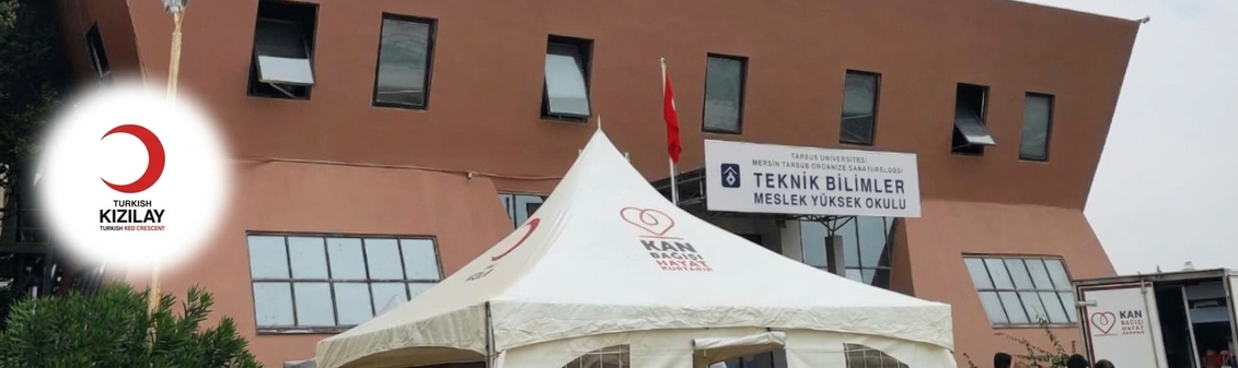 Tarsus Üniversitesi OSB Teknik Bilimler MYO’da Kan Bağışı Kampanyası Gerçekleştirildi